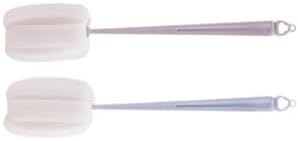 2Pcs Bottle Cleaning Brush Long Bottle Brush Spon Cup Brush Long Handle