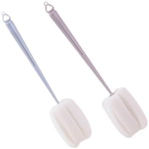 2Pcs Bottle Cleaning Brush Long Bottle Brush Spon Cup Brush Long Handle