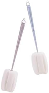 2Pcs Bottle Cleaning Brush Long Bottle Brush Spon Cup Brush Long Handle