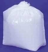 White Trash Bags 60 Gallon Extra Heavy 38 X 58 4 Packs of 25 (SL3858XHW) Category: Commercial Can Liners