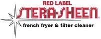 Stera Sheen Fryer Cleaner 24 x 6 oz. Pkts Stera Red Label Food Grade Fryer Cleaning Powder Fryer Boil Out Easy Use Portion Packets