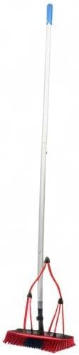 Water Fed Pole Kit 26 FT Adjustable Solar Panel Cleaning Pole &amp Rotatable Brush Head Telescopic Window Cleaning Brush Outdoor Glass Solar Panel Spray Washer Washing Equipment (26 FT)