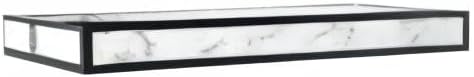 Avanti Linens - Vanity Tray Guest Bathroom Essentials Modern Inspired Home Decor (Jasper Collection)