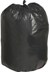 95 Gallon Trash Bags Heavy Duty 61x 68 Black Contractor Garbage Bags 2 Mil 25 Count