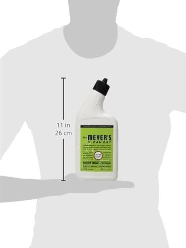 Mrs. MEYER'S Clean Day Lemon Verbena Toilet Bowl Cleaner 24 Fl Oz. (Pack of 6)