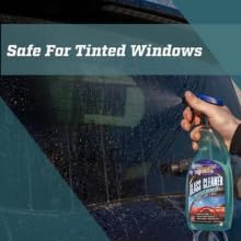 Gliptone Glass Cleaner Kit Streak-Free Shine Ammonia-Free Quick Drying Includes Glass Cleaner Glipscrub Sponges &amp Softouch Waffle Microfiber Towels Safe on Tint &amp Hard Surfaces