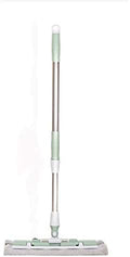 Flat Mop Floor Telescopic with Large Microfiber Pads Spin 360 Degree Handle Home Windows Kitchen Cleaner Wood Tile