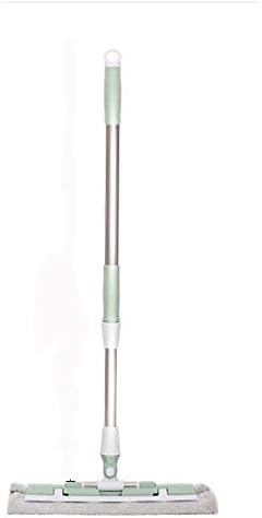 Flat Mop Floor Telescopic with Large Microfiber Pads Spin 360 Degree Handle Home Windows Kitchen Cleaner Wood Tile