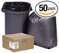 PLA6070 Platinum Plus Trash Bags 55-60 Gal Silv/Blk 50 Per Case by Webster In...