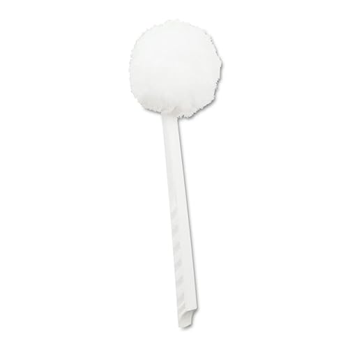 Boardwalk 00160 Deluxe Bowl Mop 10 Handle 2 dia. Head Plastic White (Case of 25)