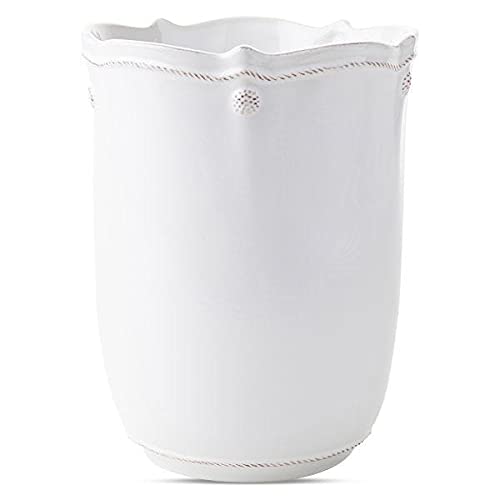Juliska Berry &amp Thread Wastebasket - Whitewash