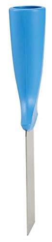 Vikan 40103 2” Stainless Steel Handle Mounted Scraper Blue