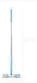 Microfiber Flat Mop with Auto Extrusion and Wash-Free Synthetic Cloth Telescopic Handle for Easy Home &amp Kitchen Cleaning
