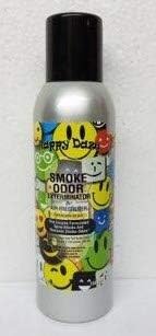 Smoke Odor Exterminator 198 gm/ 7 oz Large Spray Evergreen &amp Berries Set of Three Cans. Assortment (3) Includes Evergreen &amp Berries Just Like Home and Happy Daze.