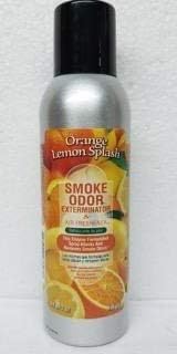 Smoke Odor Exterminator 198 gm/ 7 oz Large Spray Apple Orchard Set of Four Cans. Assortment (4) Includes Apple Orchard Sour Applez Pot Paya &amp Orange Lemon Splash.