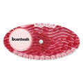 Boardwalk Curve Air Freshener Spiced Apple Red 10/Box 6 Boxes/Carton