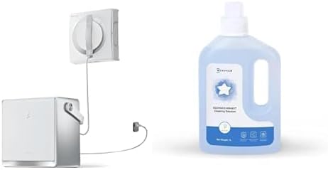 Bundle of ECOVACS WINBOT W2 PRO Omni and ECOVACS Multi-Surface Winbot Cleaning Solution