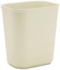 FIRE-RESIST WASTEBASKET 14 QT FIBERGLASS BEIGE