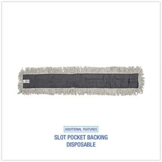 48 x 5 Dust Mop Head in White