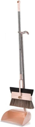 Floor Cleaner 2-in-1 Broom Wiper Set Sweeper Household Hair Soft Dustpan Practical Creative Dustless Multifunct