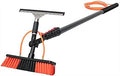 Telescopic Pole Kit Cleaning BrushWindow Cleaning PolesWater Fed Pole Kit Water Fed Brush W/Squeegee Water Fed Cleaning System 3-in-1 Aluminum Outdoor Window Cleaner Cleaning Tool Sol