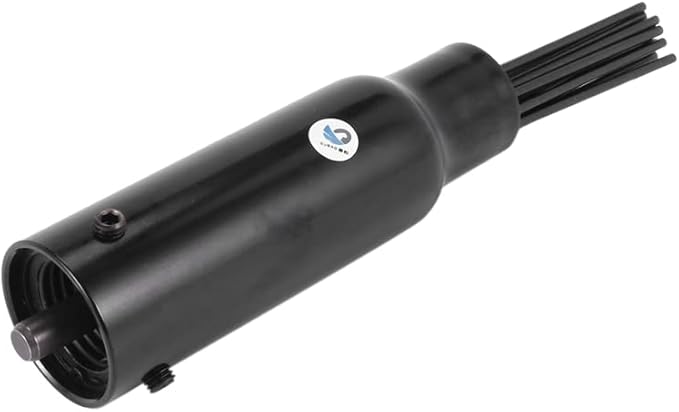 19 Pins Air Descaler Needle Tool Kit Fits Air Chisel Hammer Removes Paint And Rust Scaler Kit Air Rust Remover Slag Cleaner - (Color: Black)