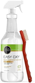 Easy Oxy Spray Cleaner 32 oz multi surface spray with Heavy Duty Detailed Brush (1)