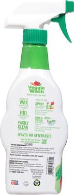 Veggie Wash Organic Vegetable Wash Spray 16.0 oz (Pack of 12)