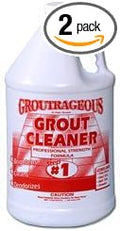 Grout Cleaner Professional Heavy Duty Tile &amp Grout Cleaner - Groutrageous Step #1 (Gallon)