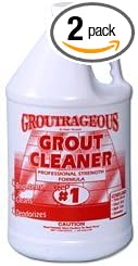 Grout Cleaner Professional Heavy Duty Tile &amp Grout Cleaner - Groutrageous Step #1 (Gallon)