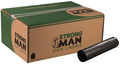 Strongman 33 Gallon Trash Bags Medium Duty Contractor Trash Bag Black Contractor Bags Construction Trash Bags Tall Kitchen Trash Bags Yard Trash Lawn and Leaf SM333920 33 Mic 100 Count