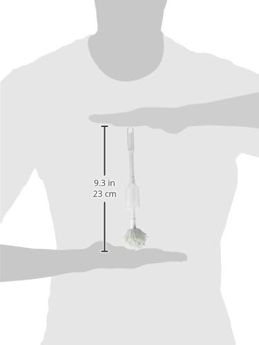 Fuller Brush Toilet Bowl Cleaner Brush – Antimicrobial Toilet Swab with Soft Non-Scratch Head Long Handle Deep Cleaning Under Rim (Pack of 1)