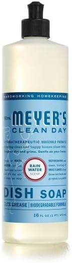 Mrs. MEYER'S CLEAN DAY Rainwater Scent Variety Pack Liquid Hand Soap 12.5 Fl Oz Multi-Surface Cleaner 16 Fl Oz Room Freshener 8 Fl Oz Dish Soap 16 Fl Oz 1 CT