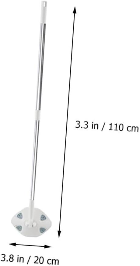 Electrostatic Dust Mop Set with Dry Cloth Rotatable Handle Floor Cleaning Mop for Hardwood and Tile for Indoor Use