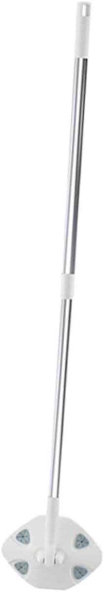 Dust Mop for Floor Cleaning with Extendable Long Handle Handheld No-wash Household Dust Removal Mop Triangular Suitable for Home Use