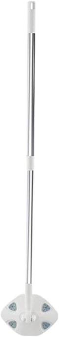 Retractable Handle Dust Mop with Rotatable Head for Floor Cleaning Comfortable Non-Slip Grip and Water-Absorbent Face Towel Replacement Household Cleaning Mop for Efficient Dust