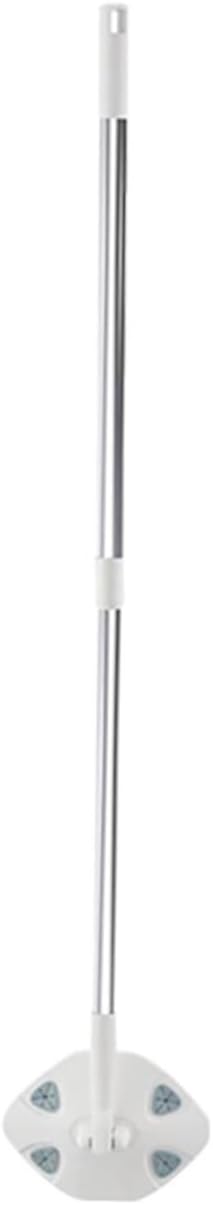 Retractable Handle Dust Mop with Rotatable Head for Floor Cleaning Comfortable Non-Slip Grip and Water-Absorbent Face Towel Replacement Household Cleaning Mop for Efficient Dust