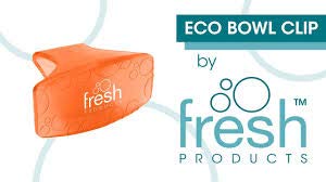 Fresh Products Toilet Bowl Eco Bowl Clip 2.0 Air Freshener - Cotton Blossom (6 Clips)