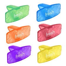 Fresh Products Toilet Bowl Eco Bowl Clip 2.0 Air Freshener - Cotton Blossom (6 Clips)