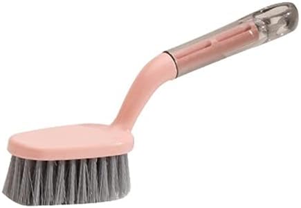 Dust Brushes Microfiber Cleaning Brush Dust Removal Brush Washable Reusable Cleaning Tool Three Colors Available Suitable for Cleaning Stubborn Stains Cleaning Brush(Pink)