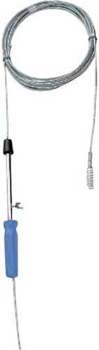 SANEI PR80-10M Pipe Cleaner Length 32.8 ft (10 m) For Clogging and Cleaning Drains Double Winding Construction That Won't Break