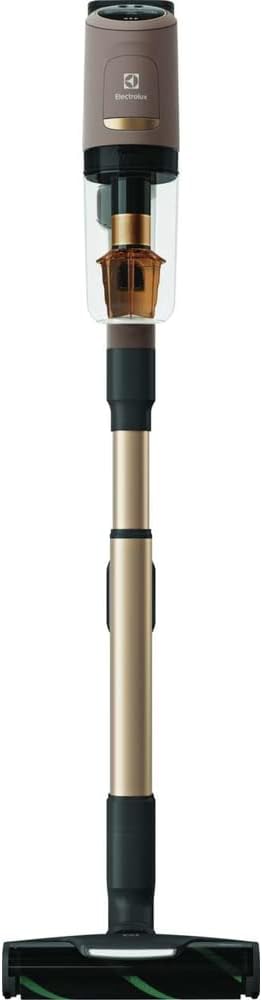 Electrolux Ultimate800 EHVS85W3AM Complete Home Lightweight Cordless Stick Vacuum Motorized Nozzles 5-Step Filtration LED Smart Display for Floors Upholstery Mattresses in Mahogany Bronze