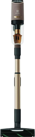 Electrolux Ultimate800 EHVS85W3AM Complete Home Lightweight Cordless Stick Vacuum Motorized Nozzles 5-Step Filtration LED Smart Display for Floors Upholstery Mattresses in Mahogany Bronze
