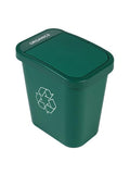City Box 7 Gallon Compost Bin with Lid for Residential Business and Commercial Recycling - NYC Compliant - Green