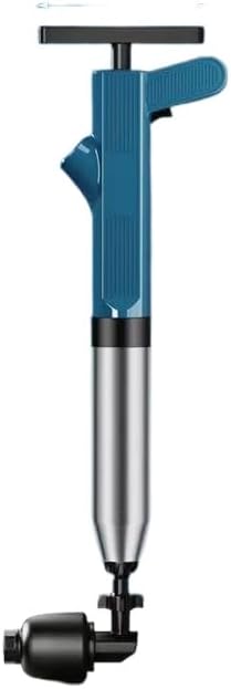 Toilet Plunger Drain Clog Remover High Pressure Air Remover Tool Heavy Duty Plunger For ToiletDrainBathroomFloor DrainSewerPipe No Battery Required (blue)