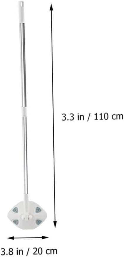 Rotatable Dust Mop Set with Refillable Pads for Efficient Floor and Wall Cleaning Household Cleaning Tool for Hardwood and Tile Surfaces Convenient for Home Use