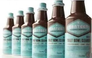 Santeen Toilet Bowl Cleaner | 6-pack of 1-quart bottles | Removes Rust Lime and Scale buildup