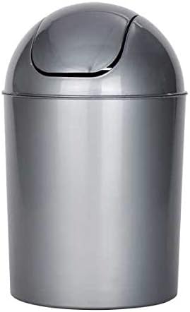 WENKO Economic Swing Top Bin Grey