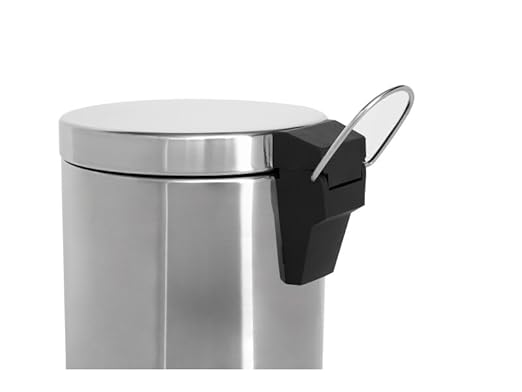 Croft Pedal Bin in Chrome 3L