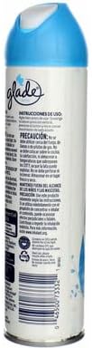 Glade Clean Linen Spray Air Freshener 8 oz (Pack of 12)